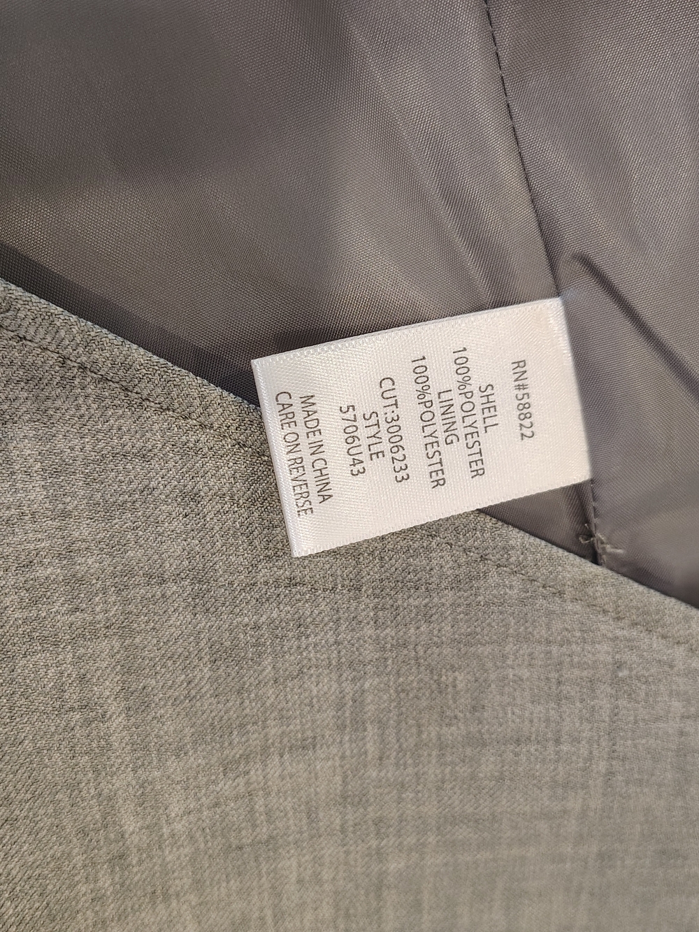 Max Studio Wrap Sleeveless Blazer Vest in light Olive Green size Medium - Picture 6 of 6